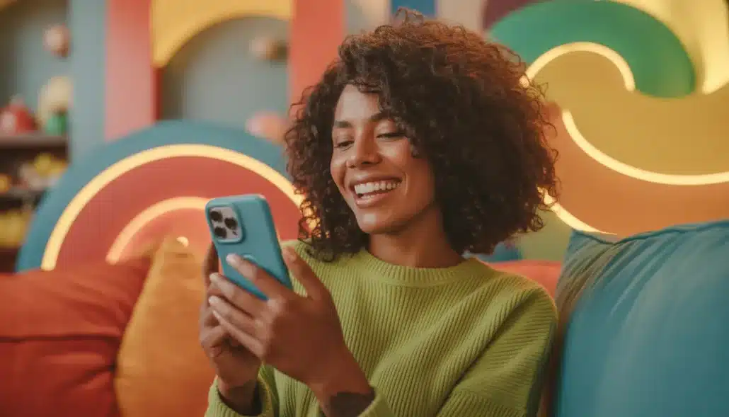 Person using Hopper app to book a vacation rental