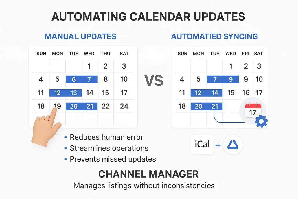Manual calendar updates vs  Automating calendar syncing